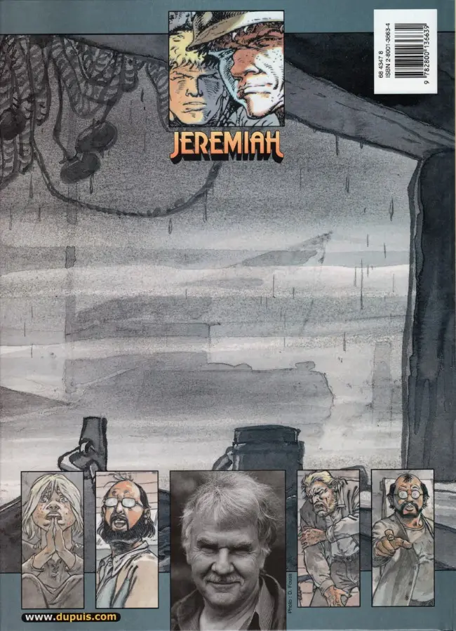 Verso de l'album Jeremiah Tome 26 Un port dans l'ombre
