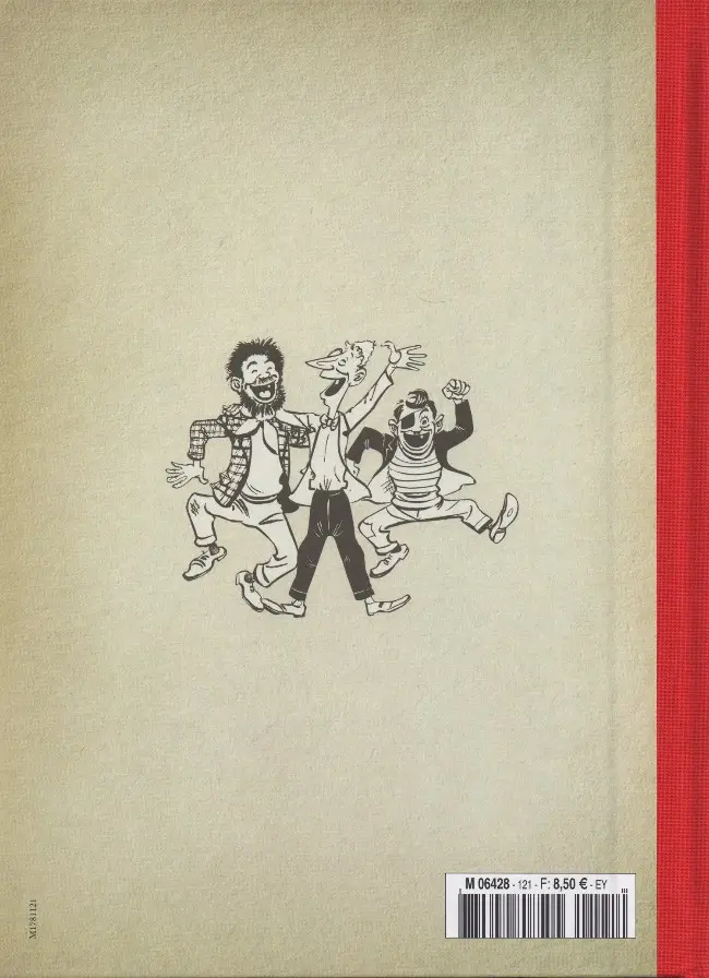 Verso de l'album Les Pieds Nickelés - La collection Tome 122 Les Pieds Nickelés contre les Pieds Nickelés