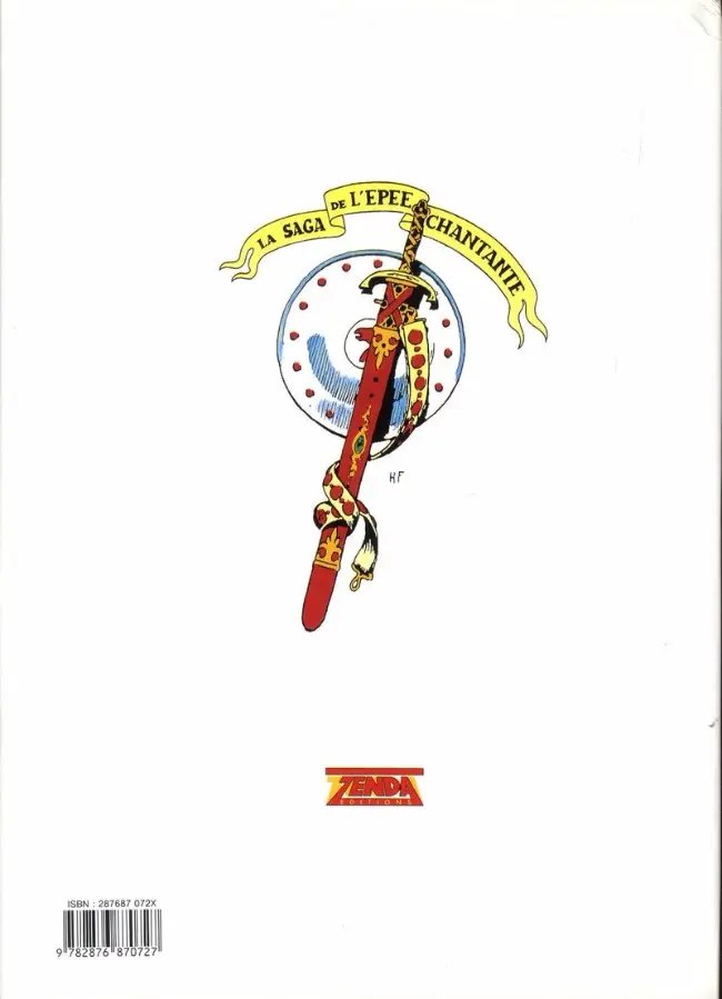 Verso de l'album Prince Valiant Zenda Tome 13 (1961-1963) La cité maudite