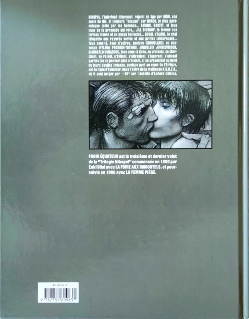Verso de l'album Nikopol Tome 3 Froid équateur