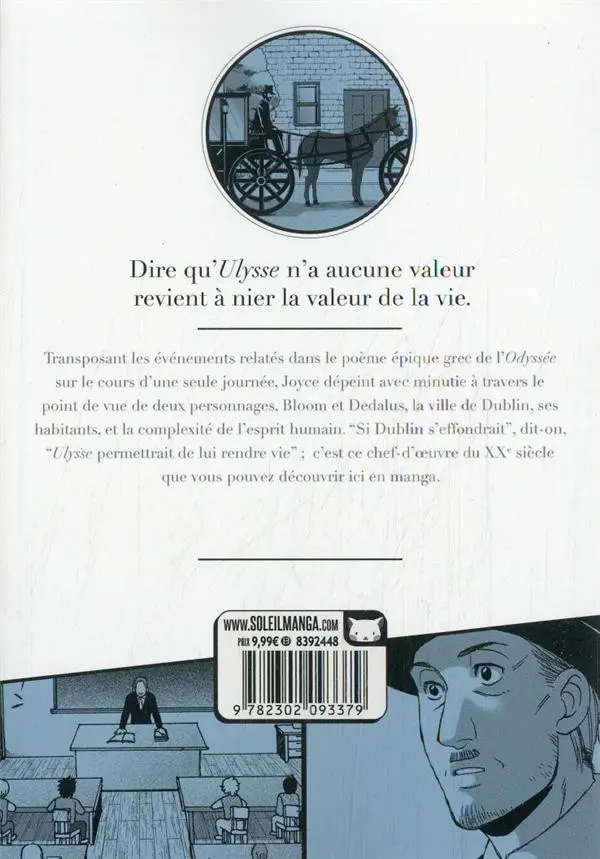 Verso de l'album Ulysse