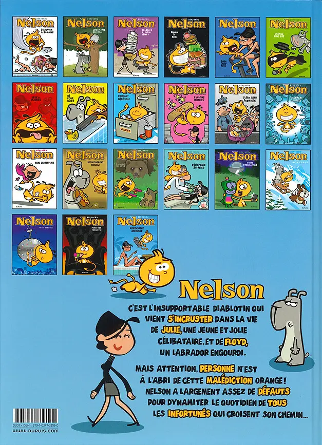 Verso de l'album Nelson Tome 21 Dispensable andouille
