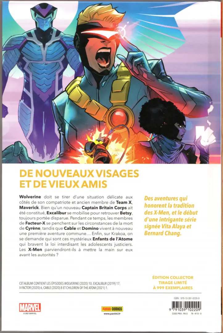 Verso de l'album Reign of X Volume 04