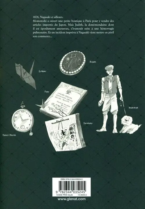 Verso de l'album La lanterne de Nyx 4