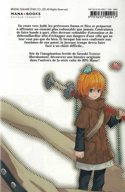 Verso de l'album Princess of Mana 3