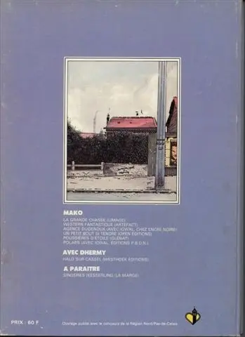Verso de l'album Chasseurs de rêves