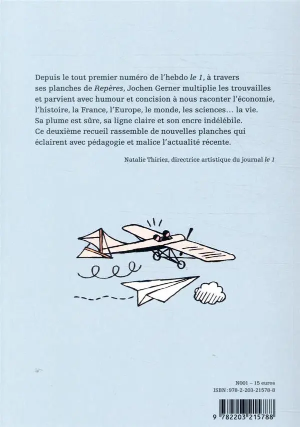 Verso de l'album Repères 2 2000 nouveaux dessins pour comprendre le monde