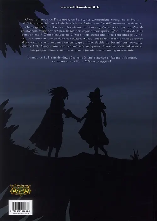 Verso de l'album Les Chroniques de Waow Tome 3 Aventures en pick-up