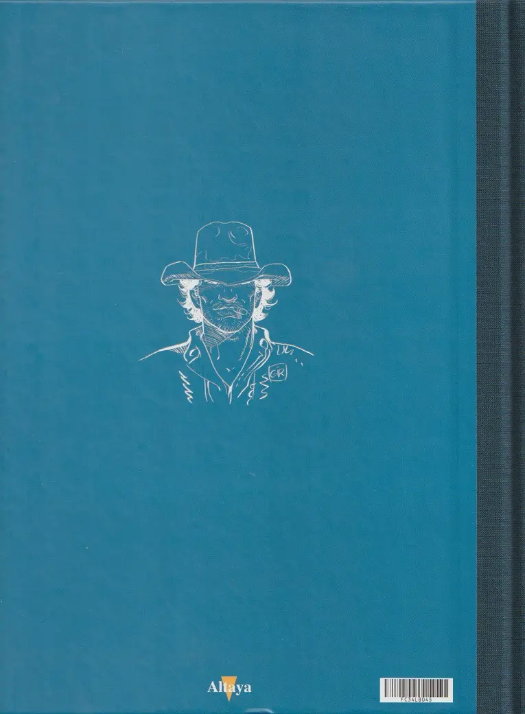 Verso de l'album Blueberry Édition collector Tome 47 100 dollars pour mourir