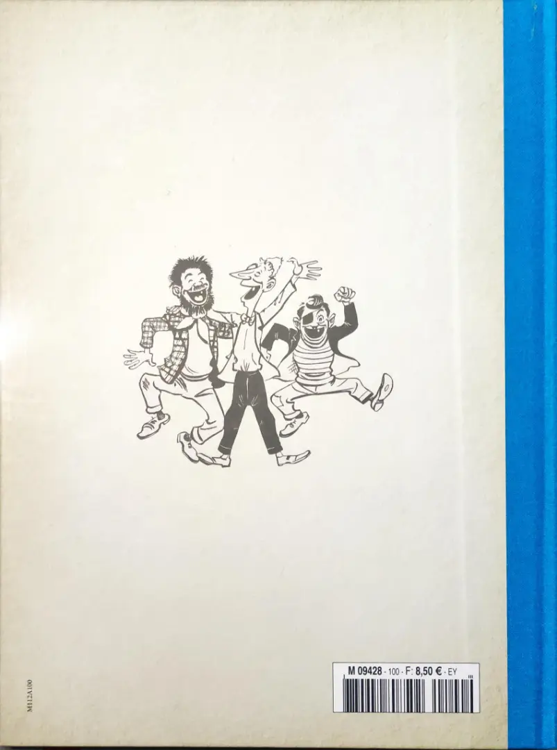 Verso de l'album Les Pieds Nickelés - La collection Tome 100 Les Pieds Nickelés s'expatrient