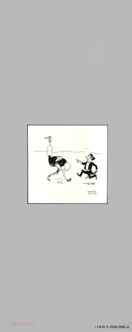 Verso de l'album Gags