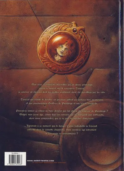 Verso de l'album Les Contes de Mortepierre Tome 1 Florie