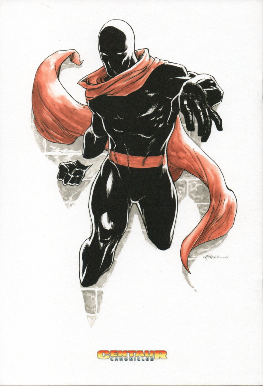 Verso de l'album Centaur Chronicles Souterrain fantôme