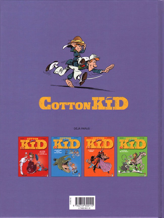 Verso de l'album Cotton Kid Tome 5 La septième femme de Géronimo