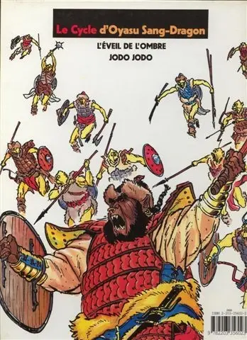 Verso de l'album Le Cycle d'Oyasu Sang-Dragon Tome 2 Jodo Jodo