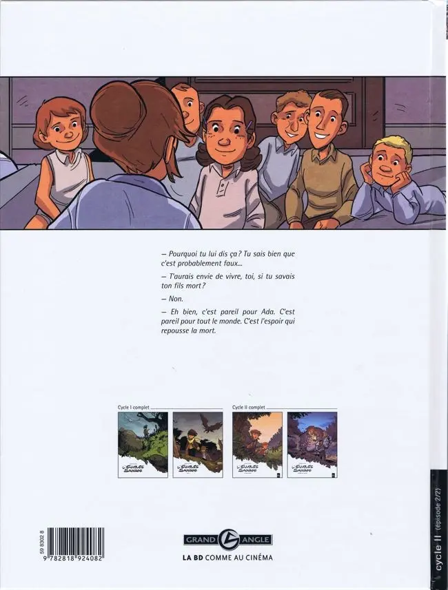 Verso de l'album L'Envolée sauvage Tome 4 La Boîte aux souvenirs