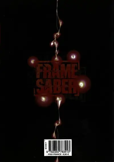 Verso de l'album Frame saber 01