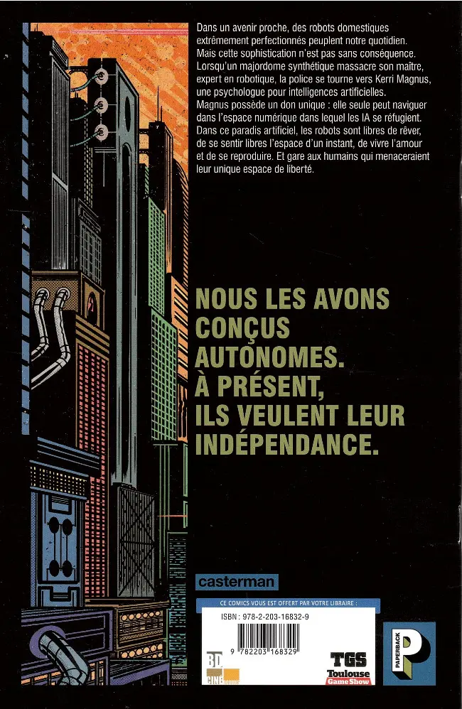 Verso de l'album Magnus