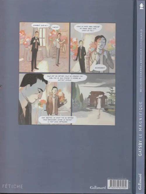 Verso de l'album Gatsby le magnifique