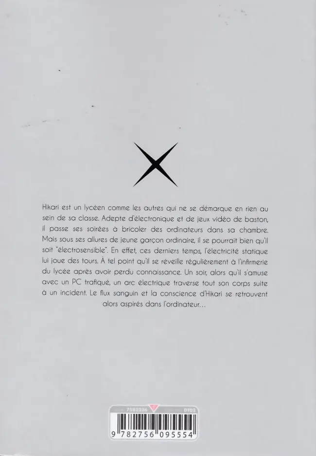 Verso de l'album Hikari-man 1