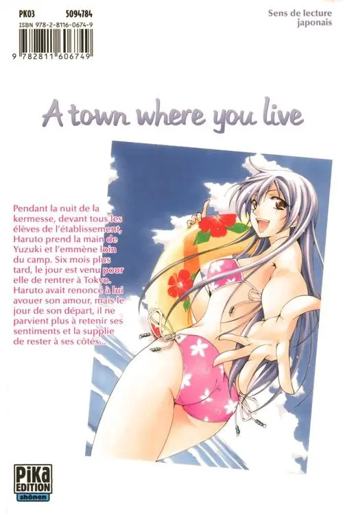 Verso de l'album A town where you live 7
