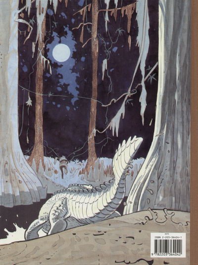 Verso de l'album Une aventure de Jim Cutlass Tome 3 L'alligator blanc