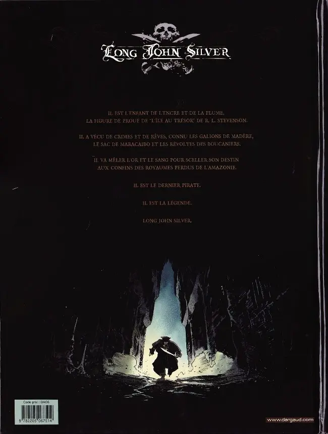 Verso de l'album Long John Silver IV Guyanacapac