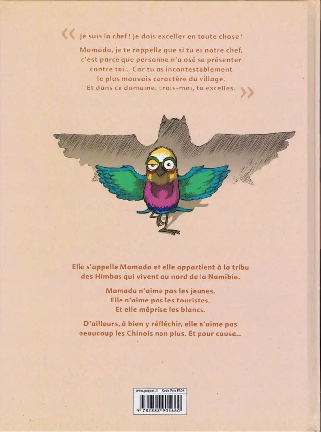 Verso de l'album Mamada Tome 1 Époustouflante migrante