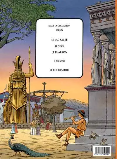 Verso de l'album Orion Tome 3 Le pharaon