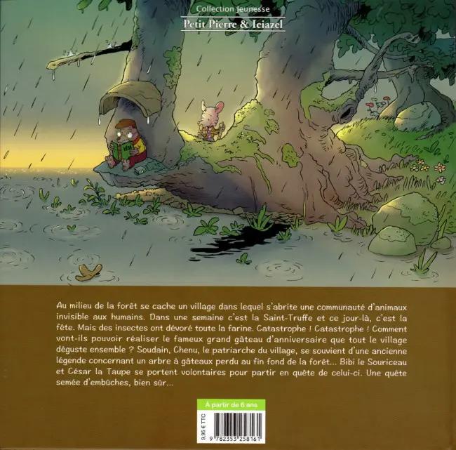 Verso de l'album Le Petit Bois Tome 1 L'arbre à gâteaux