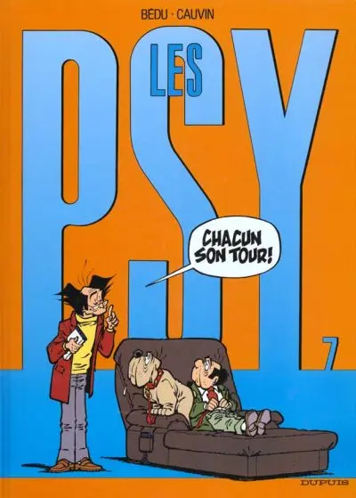 Couverture de l'album Les Psy Tome 7 Chacun son tour !