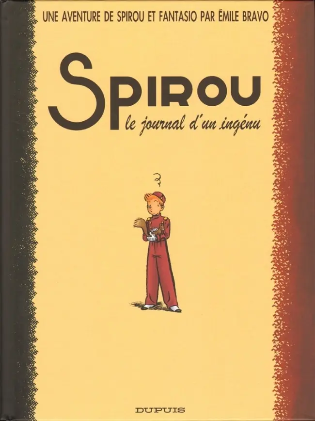 Couverture de l'album Spirou et Fantasio - Une aventure de... / Le Spirou de... Tome 4 Le journal d'un ingénu