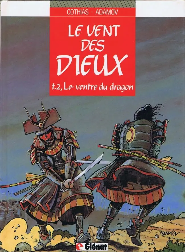 Couverture de l'album Le Vent des Dieux Tome 2 Le ventre du dragon
