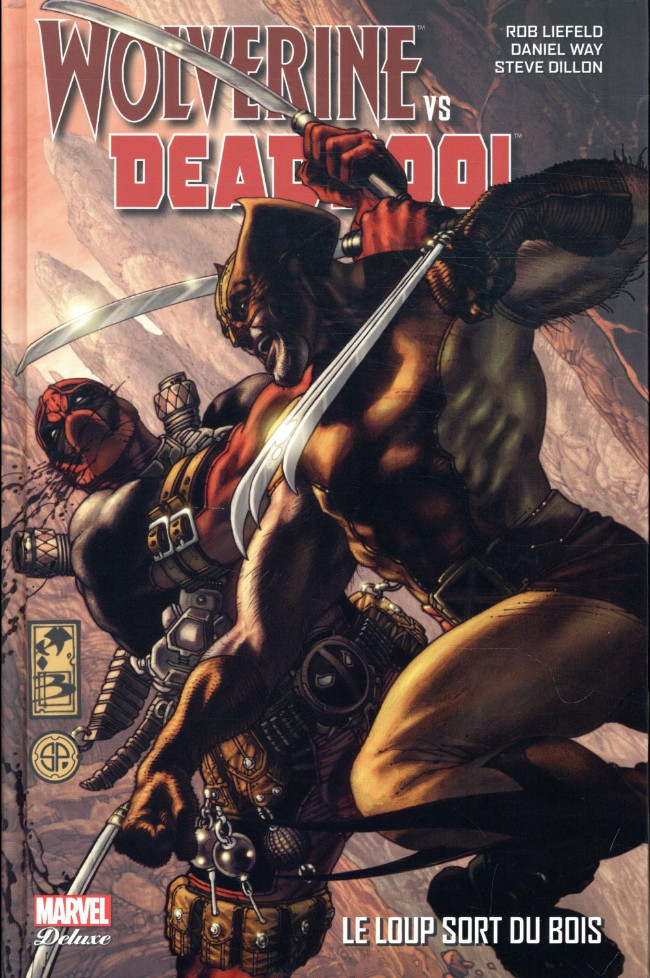 Couverture de l'album Wolverine vs. Deadpool Le loup sort du bois