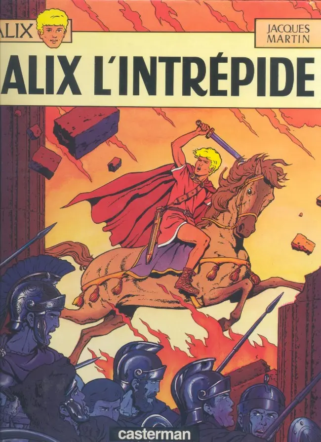 Couverture de l'album Alix Tome 1 Alix l'intrépide