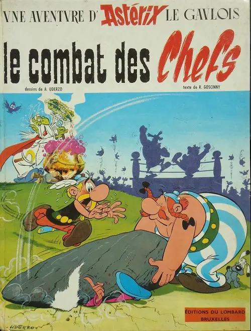 Couverture de l'album Astérix Tome 7 Le combat des chefs