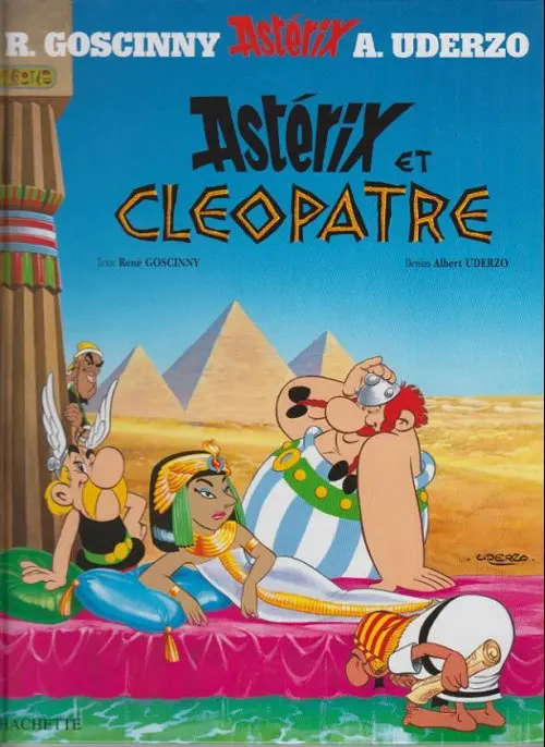 Couverture de l'album Astérix Tome 6 Astérix et Cléopâtre