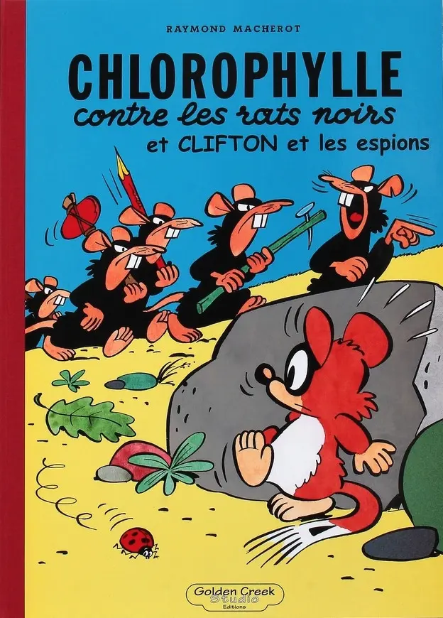 Couverture de l'album Chlorophylle Tome 1 Chlorophylle contre les rats noirs et Clifton et les espions