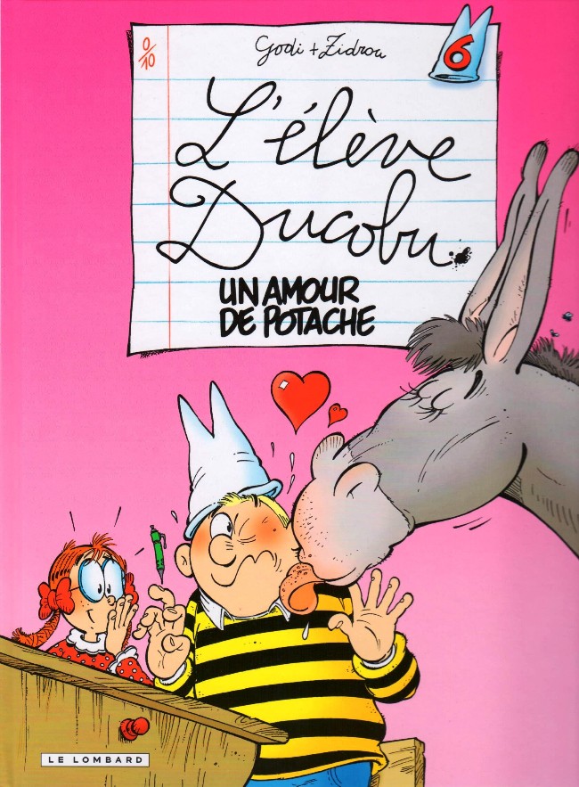 Couverture de l'album L'Élève Ducobu Tome 6 Un amour de potache
