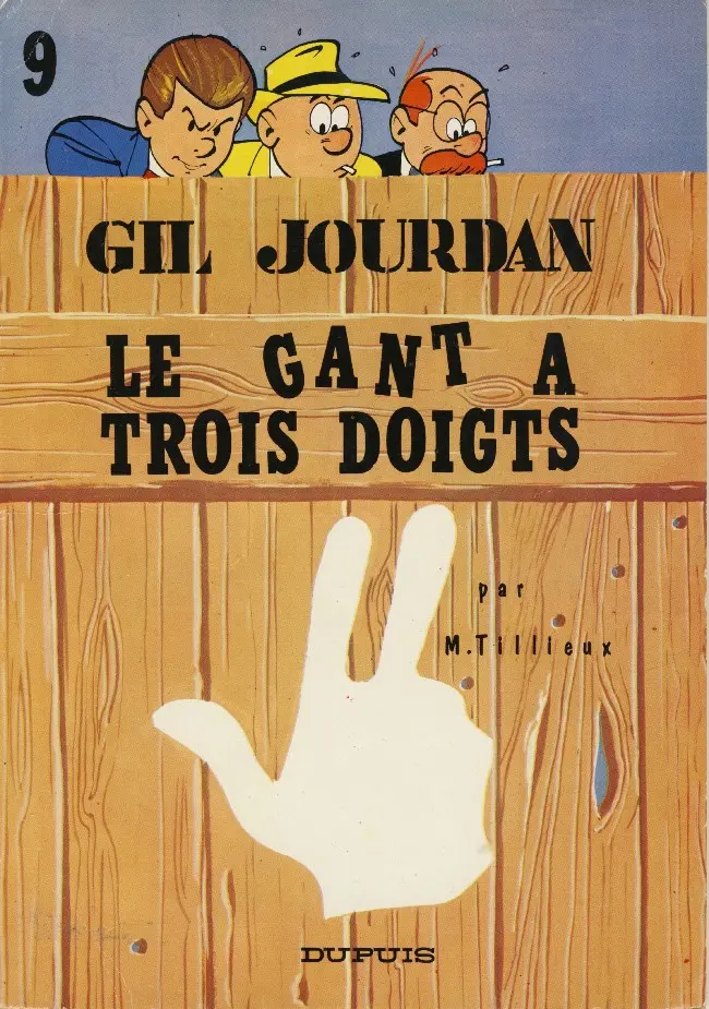 Couverture de l'album Gil Jourdan Tome 9 Le gant à trois doigts