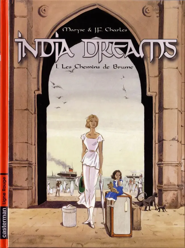 Couverture de l'album India dreams Tome 1 Les Chemins de Brume