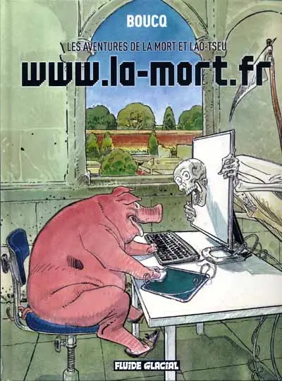 Couverture de l'album Les Aventures de la Mort et de Lao-Tseu Tome 3 www.la-mort.fr