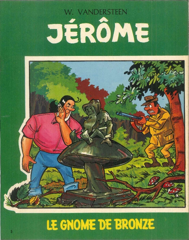 Couverture de l'album Jérôme Tome 5 Le gnome de bronze