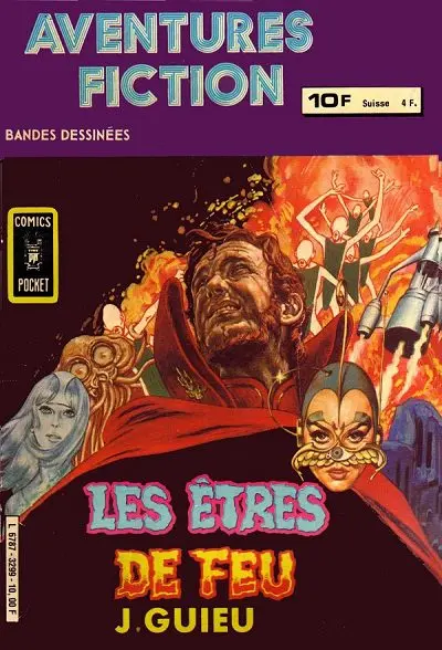 Couverture de l'album Aventures fiction nº 1 et nº 2 Les êtres de feu - La mort de la vie