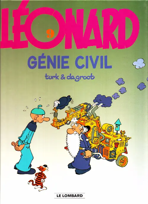Couverture de l'album Léonard Tome 9 Génie civil