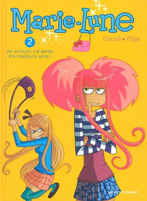 Couverture de l'album Marie-Lune Tome 2 Au secours, j'ai perdu ma meilleure amie !