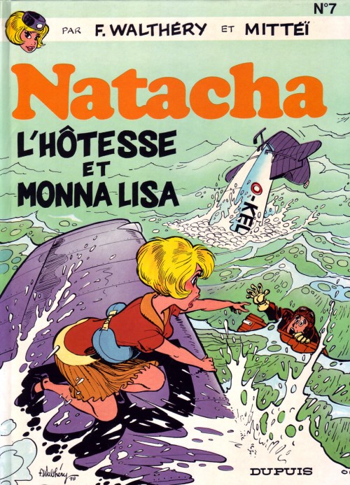 Couverture de l'album Natacha Tome 7 L'hôtesse et Monna Lisa