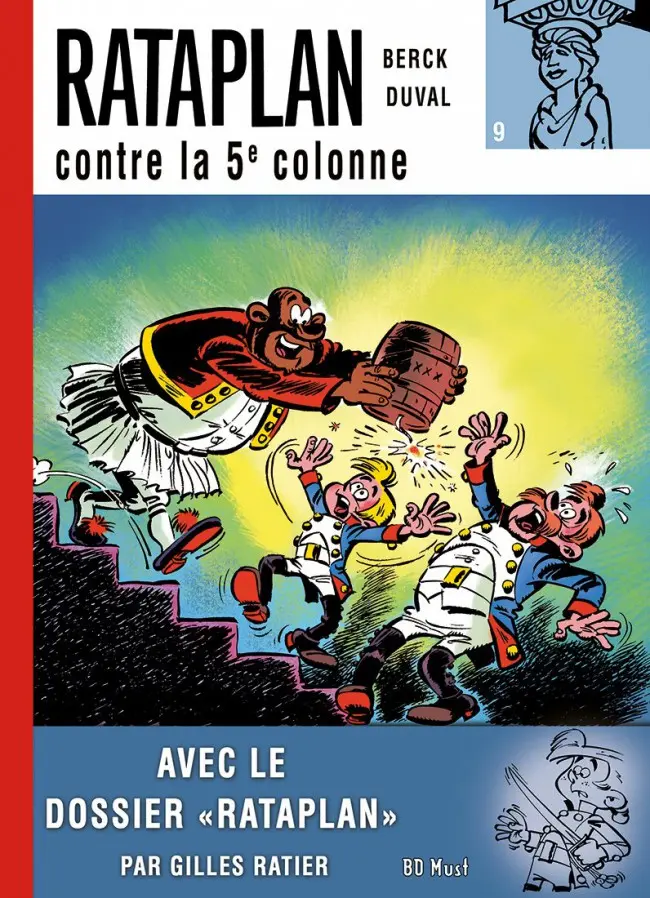 Couverture de l'album Rataplan Tome 9 Rataplan contre la 5e colonne