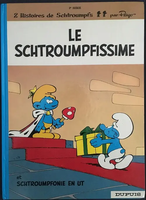 Couverture de l'album Les Schtroumpfs Tome 2 Le Schtroumpfissime (+ Schtroumpfonie en ut)