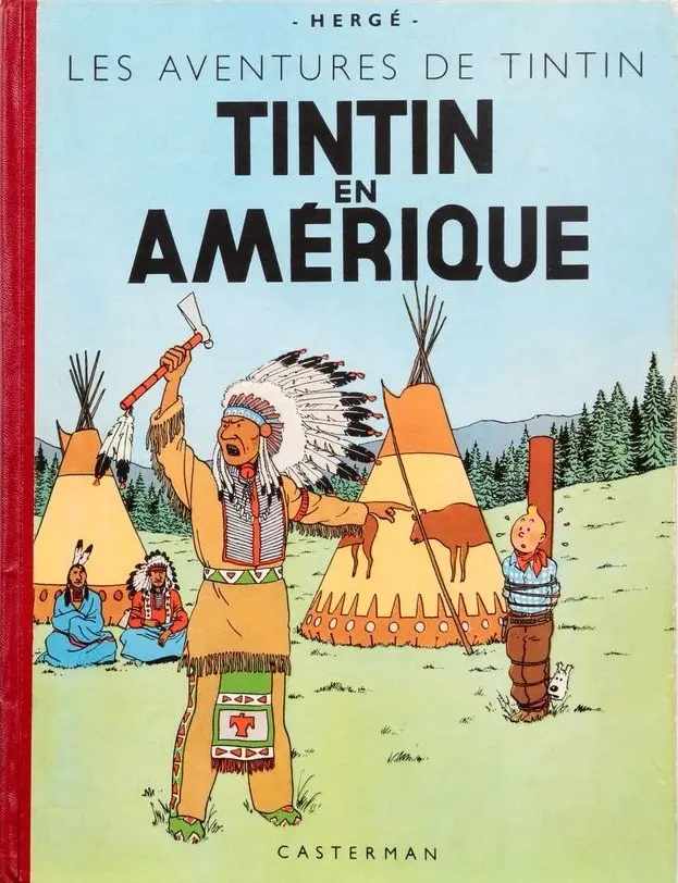 Couverture de l'album Tintin Tome 3 Tintin en Amérique
